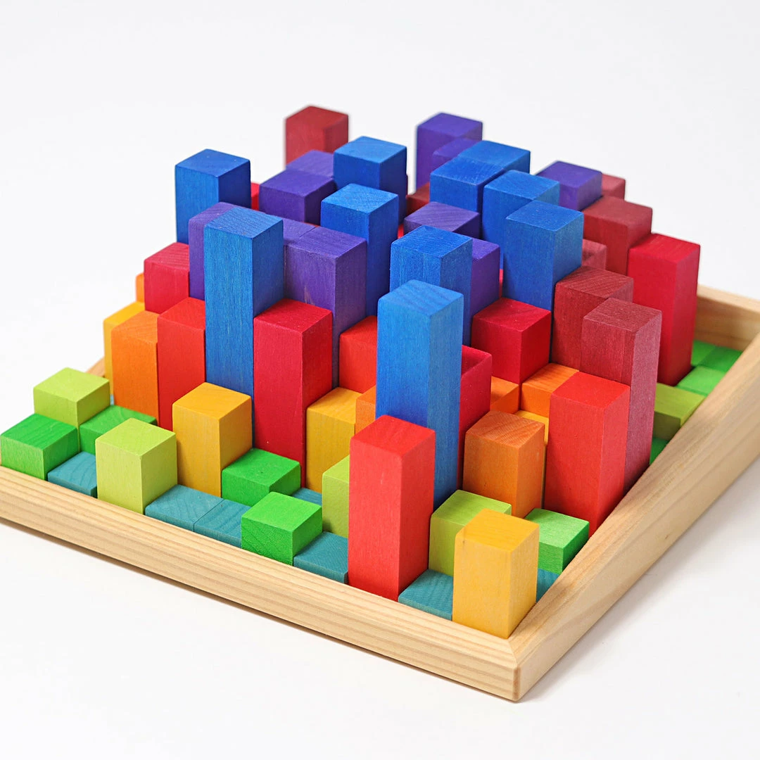 GRIMM'S - Small Stepped Counting Blocks Building & Construction
