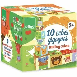 Toddler Toys VILAC - Cardboard Nesting Cubes