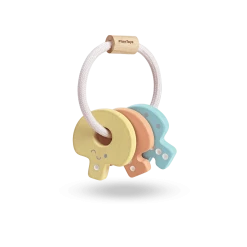 PlanToys - Key Rattle Pastel Baby Toys