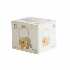 PlanToys - Key Rattle Pastel Baby Toys