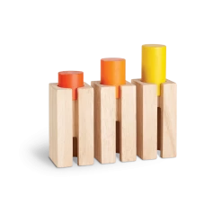 Toddler Toys PlanToys - Height & Depth Blocks