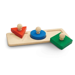 PlanToys - Shape Matching Puzzle Toddler Toys