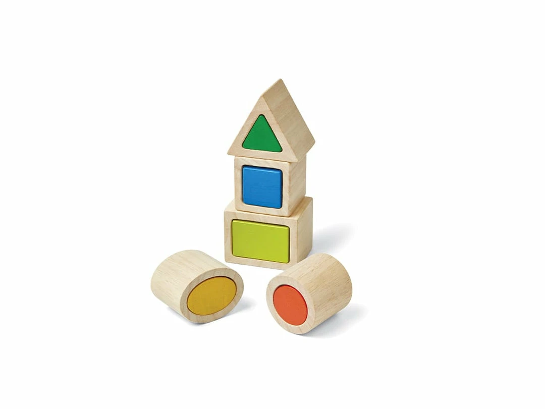 PlanToys - Geo Matching Boxes Toddler Toys