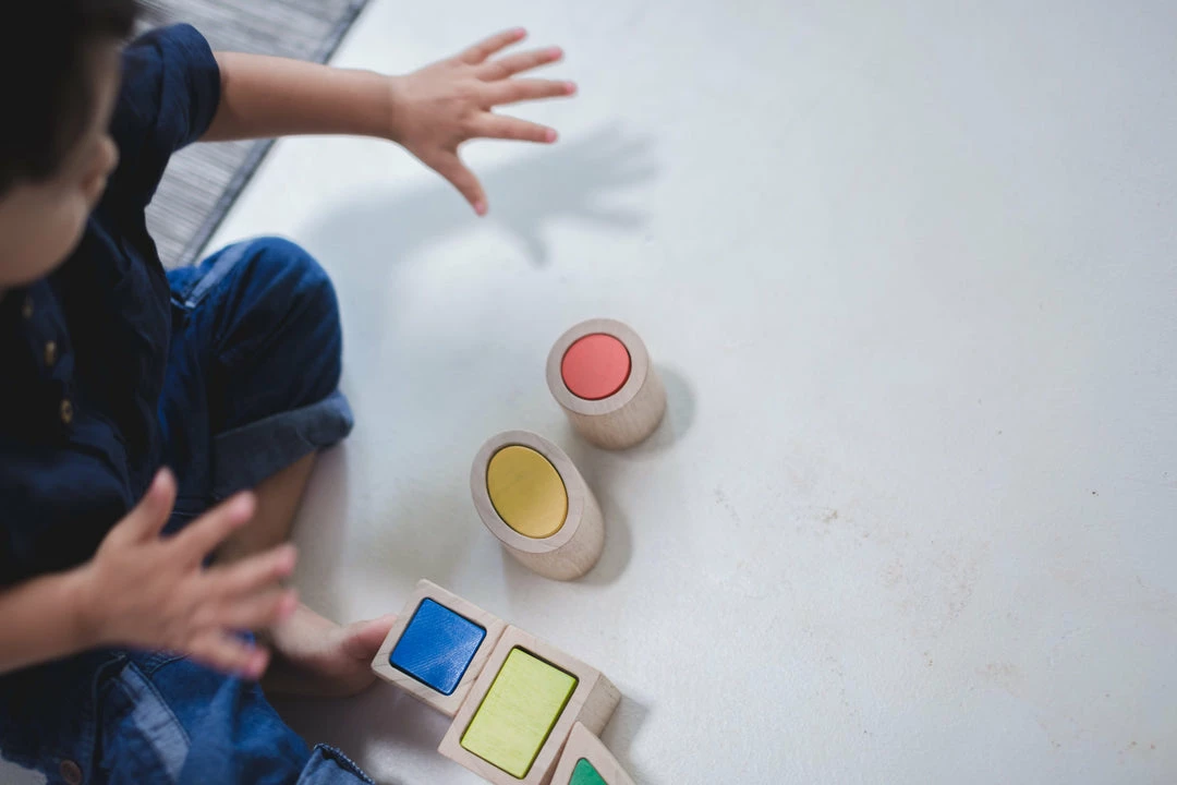 PlanToys - Geo Matching Boxes Toddler Toys