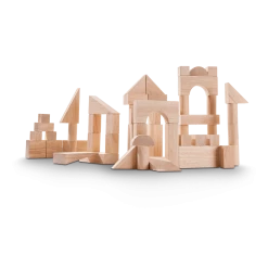 PlanToys - 50 Unit Blocks Educational Resources