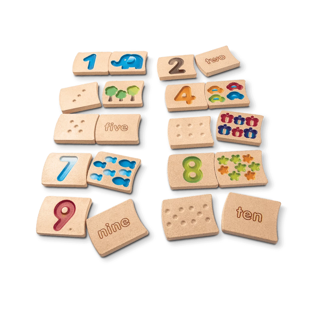 PlanToys - Numbers 1-10 Toddler Toys