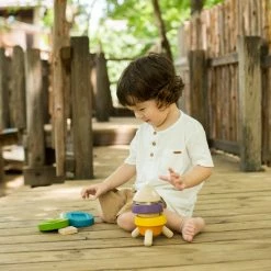 PlanToys - Stacking Rocket