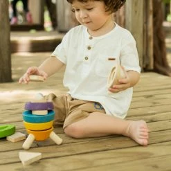 PlanToys - Stacking Rocket