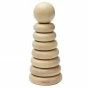 PlanToys - Stacking Ring Natural Toddler Toys