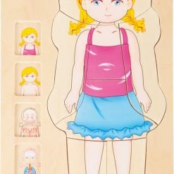 Small Foot - Layer Puzzle Anatomy Girl