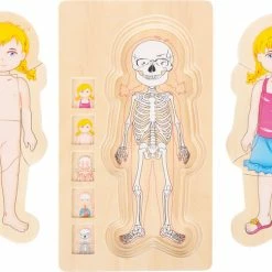 Small Foot - Layer Puzzle Anatomy Girl