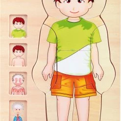 Games & Puzzles Small Foot - Layer Puzzle Anatomy Boy