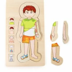 Games & Puzzles Small Foot - Layer Puzzle Anatomy Boy