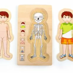 Games & Puzzles Small Foot - Layer Puzzle Anatomy Boy