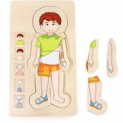 Games & Puzzles Small Foot - Layer Puzzle Anatomy Boy