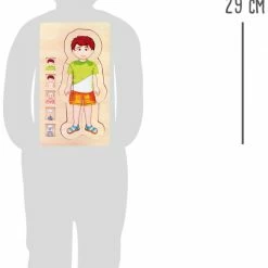 Games & Puzzles Small Foot - Layer Puzzle Anatomy Boy