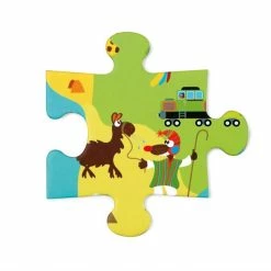 Games & Puzzles SCRATCH - Puzzle World Map