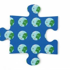 Games & Puzzles SCRATCH - Puzzle World Map