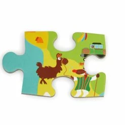 Games & Puzzles SCRATCH - Puzzle World Map