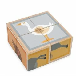 Toddler Toys SCRATCH - Puzzle Farm - 4 Blocks