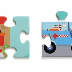 SCRATCH - 100pcs - Floor Puzzle City