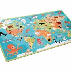 SCRATCH - 100pcs - Puzzle Animals Of The World