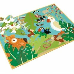 SCRATCH - 100pcs - Jungle Puzzle