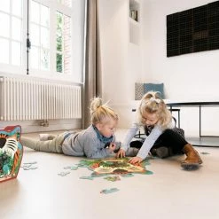 SCRATCH - 58pcs - Contour Puzzle - Tiger Games & Puzzles