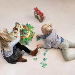 SCRATCH - 58pcs - Contour Puzzle - Tiger Games & Puzzles