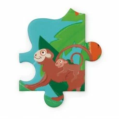 SCRATCH - 58pcs - Contour Puzzle - Tiger Games & Puzzles