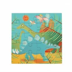 Games & Puzzles SCRATCH - Magnetic Puzzle To Go - Dinosaurs
