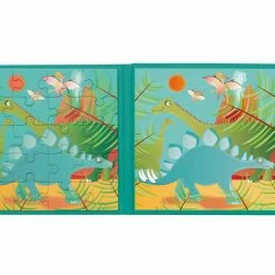 Games & Puzzles SCRATCH - Magnetic Puzzle To Go - Dinosaurs
