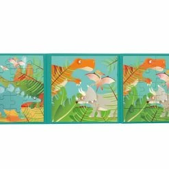 Games & Puzzles SCRATCH - Magnetic Puzzle To Go - Dinosaurs