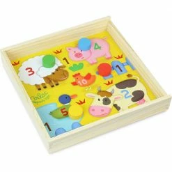 VILAC - Farm Tiny Tots Game Set Toddler Toys