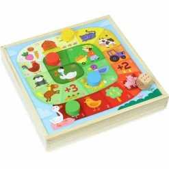 VILAC - Farm Tiny Tots Game Set Toddler Toys
