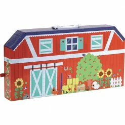 VILAC - Little Farm In Suitcase Miniature Play Worlds