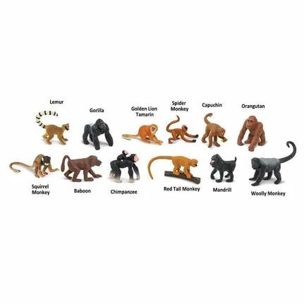 Safari Ltd SAFARI - Monkeys & Apes TOOB Educational Resources
