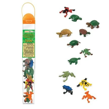 Safari Ltd SAFARI - Frogs & Turtles TOOB Educational Resources