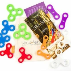 STICK-LETS 12-Piece Dodeka Fort Set Educational Resources