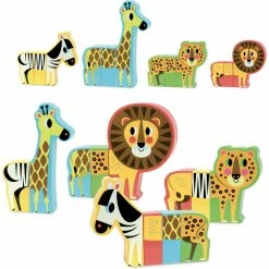 VILAC - Magnetic Savannah Animals Set Toddler Toys
