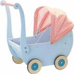 PETITCOLLIN - Wooden Doll Pram