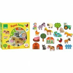 VILAC - Farm Magnets Toddler Toys