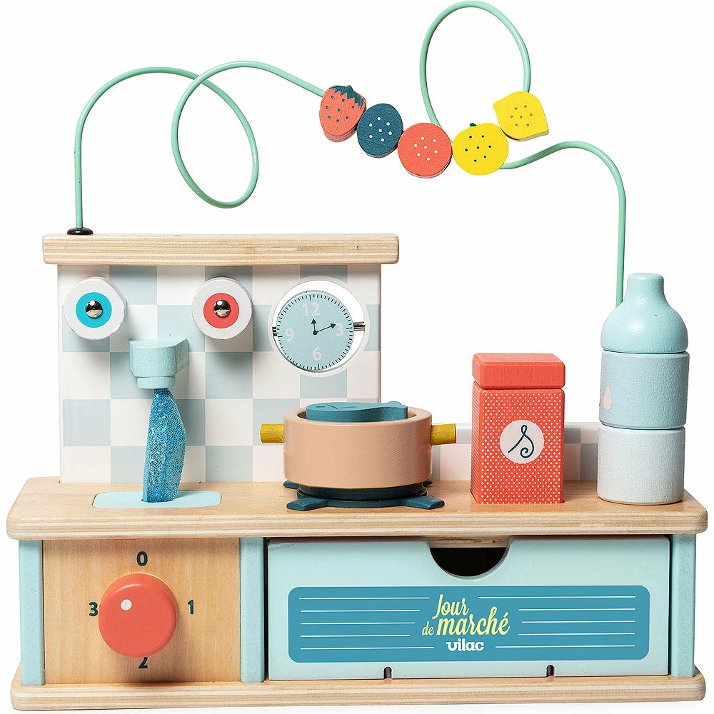 Toddler Toys VILAC - Multi-activity Early-training Kitchen
