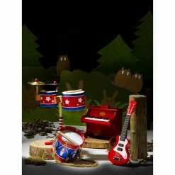 Music & Sounds VILAC - Red Piano With Scores