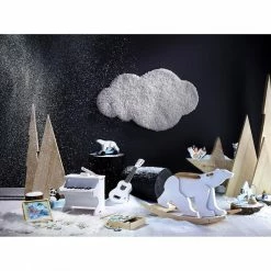 VILAC - 18-Key White Upright Piano With Scores