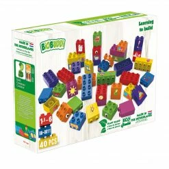 Toddler Toys BiOBUDDi - Learning To Build - 40pcs