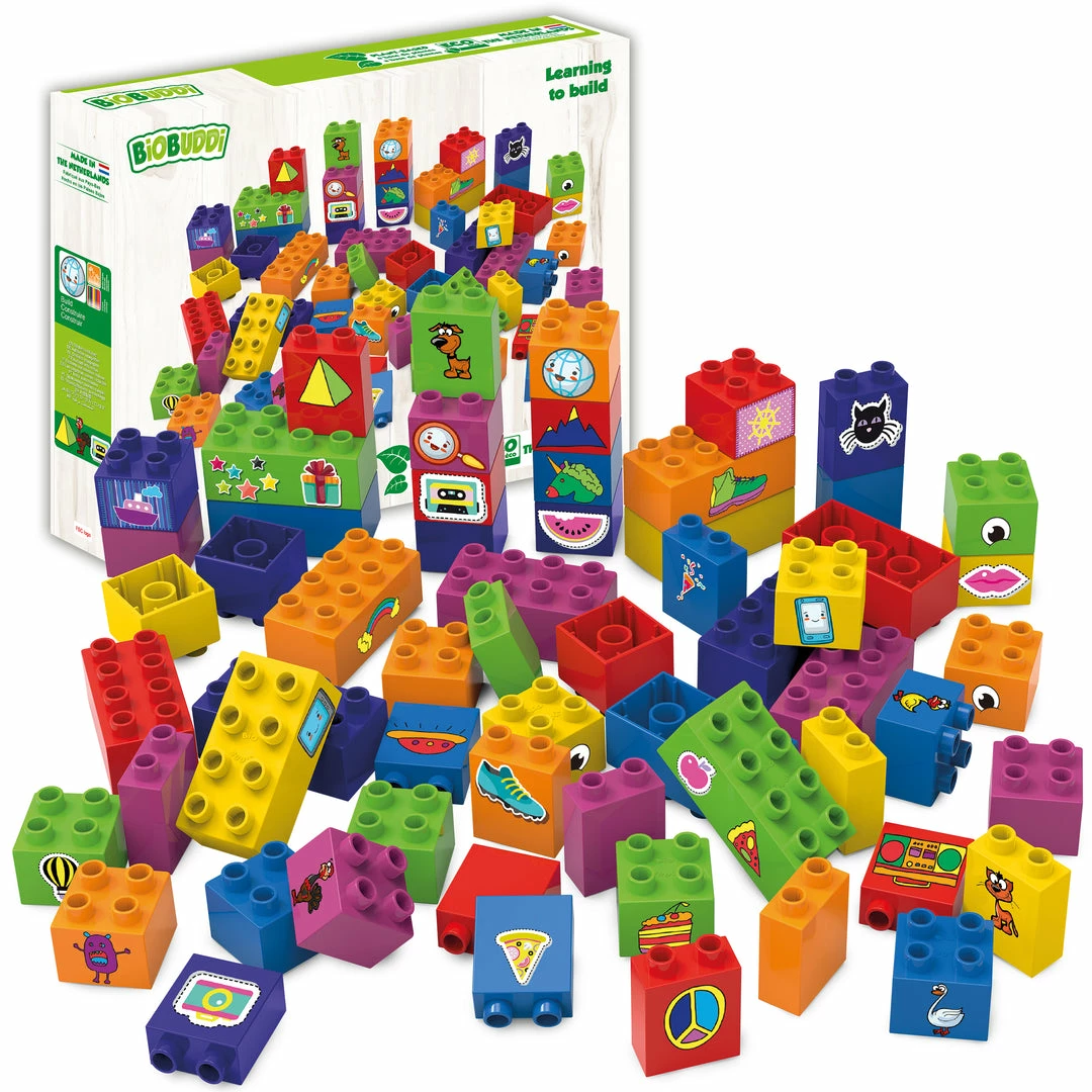 BiOBUDDi - Learning To Build - 60pcs