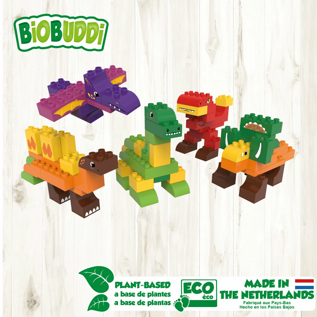 Toddler Toys BiOBUDDi - Dinosaurs Set