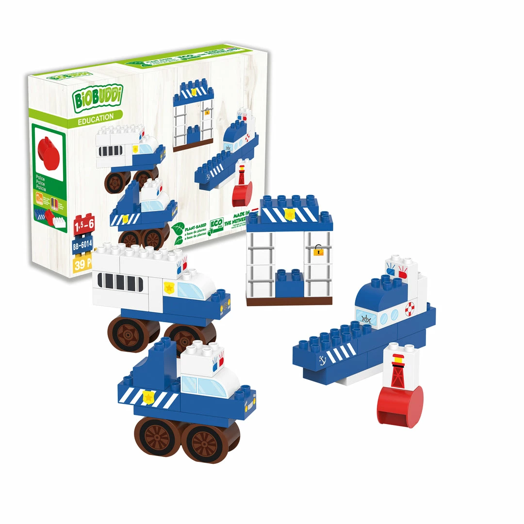 BiOBUDDi - Police Set Toddler Toys