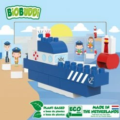Toddler Toys BiOBUDDi - Police Boat